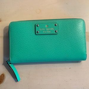 Light Green Kate Spade Wallet